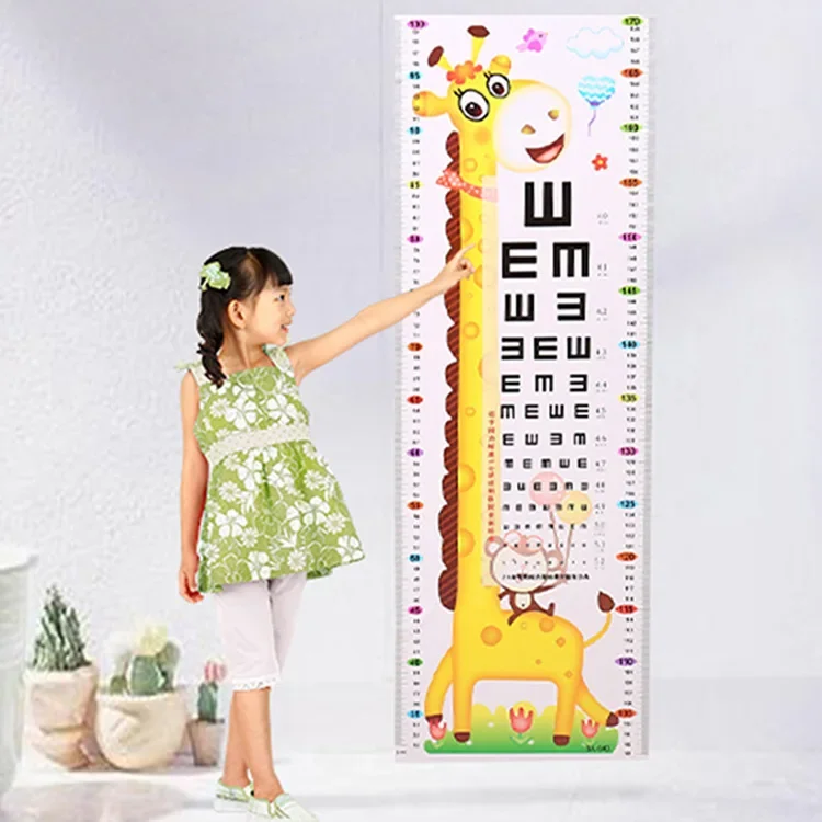Growth Chart Ruler - 1pcs Children's Room Decor Kid Cartoon