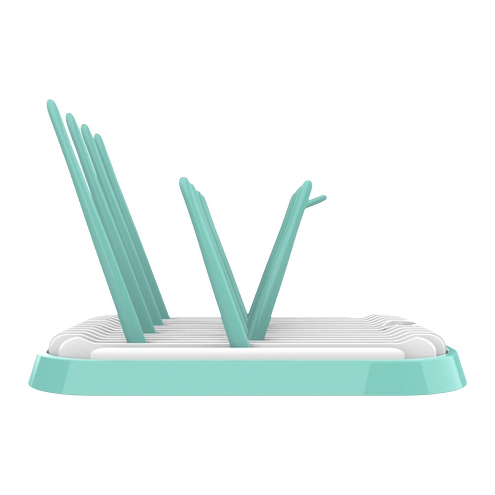 Baby Nursery Essentials - Foldable Baby Bottle Drying Rack Sturdy