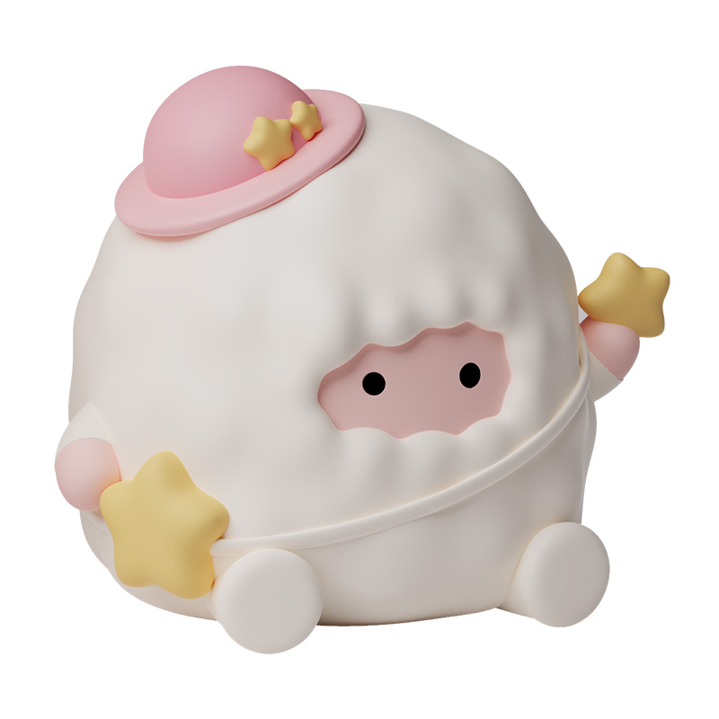 Baby Nursery Colors - Baby Night Light, Touch Control Rechargeable