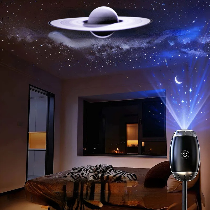 Night Light Projector Stars - USB LED Galaxy Star Projector Night