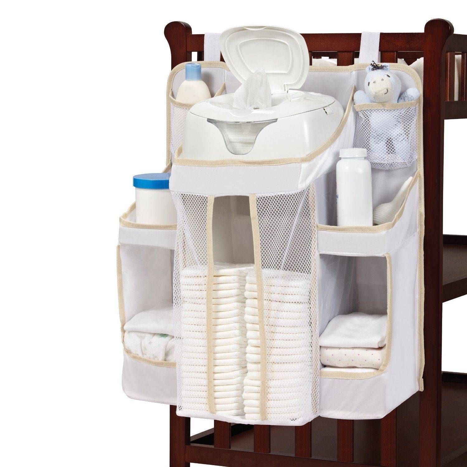 Diaper Caddy Organizer - Baby Nursery Organizer Diaper Organizer Diaper