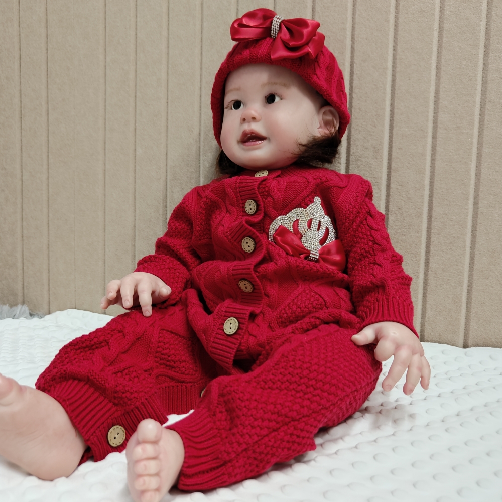 Baby Nursery Outfits - Newborn Girl Pink Layette Outfit Personalized