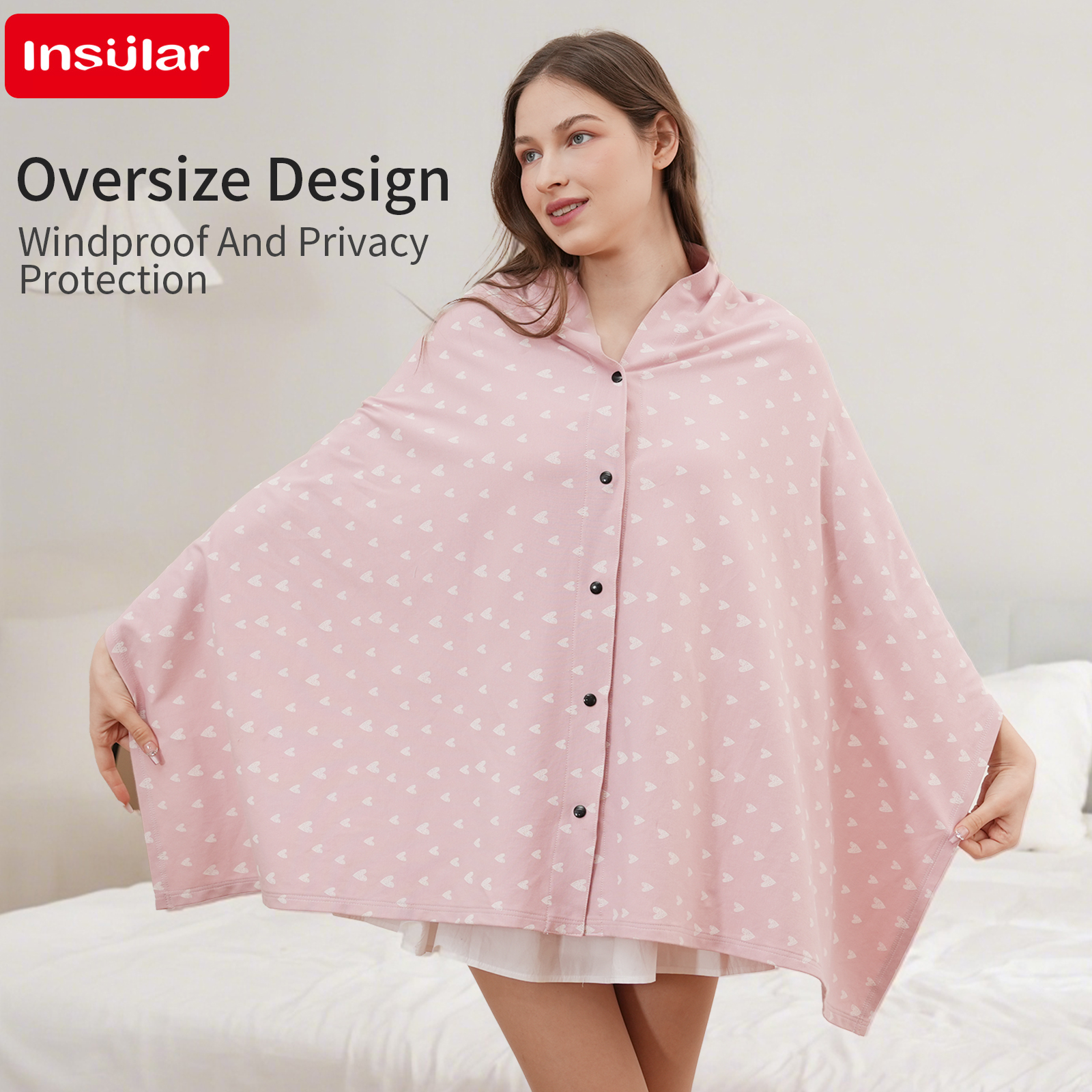 Nursing Cover Breastfeeding - Mother Outing Breastfeeding Cover Cotton Baby