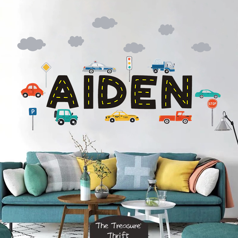 Custom Name Construction Vehic - Baby Nursery Design のレビューと価格
