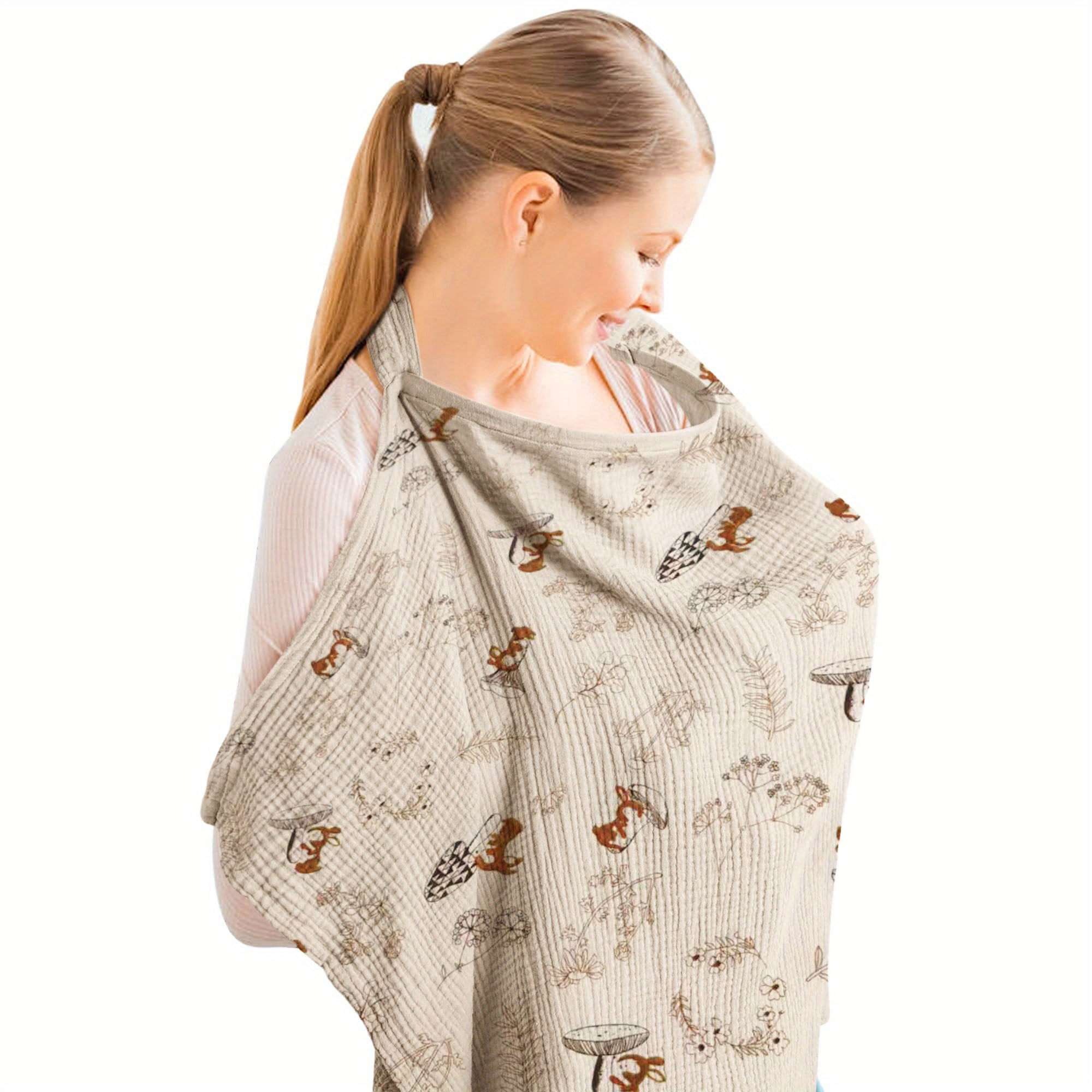 1 pc Nursing Cover Cloth - Out - Nursing Cover Breastfeeding のレビューと価格