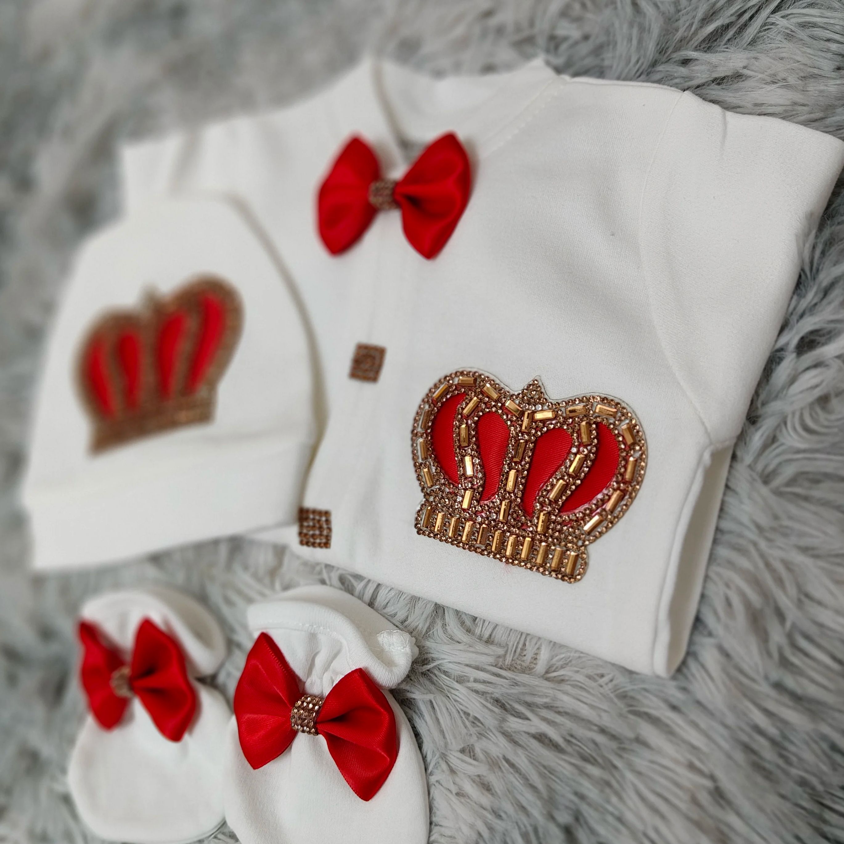 Dollbling Pearly Crown Onederf - Baby Nursery Outfits のレビューと価格