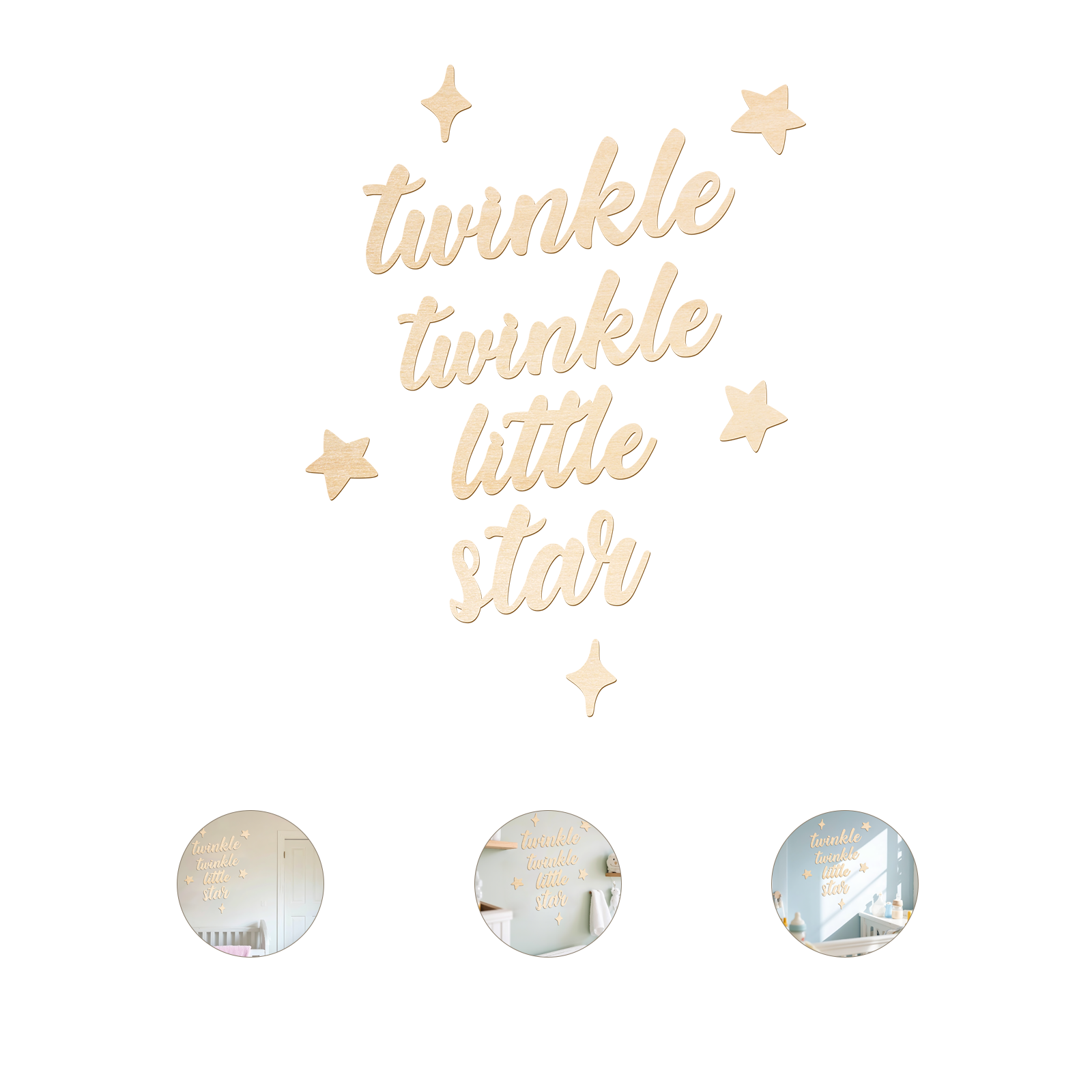 Twinkle Twinkle Little Star Wo - Baby Nursery Usa のレビューと価格