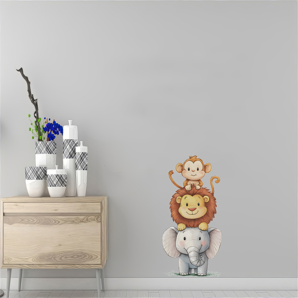 Cute Forest Animals Wall Stick - Baby Nursery Design のレビューと価格