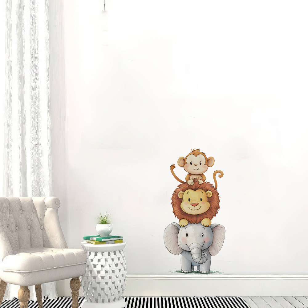 Cute Forest Animals Wall Stick - Baby Nursery Design のレビューと価格