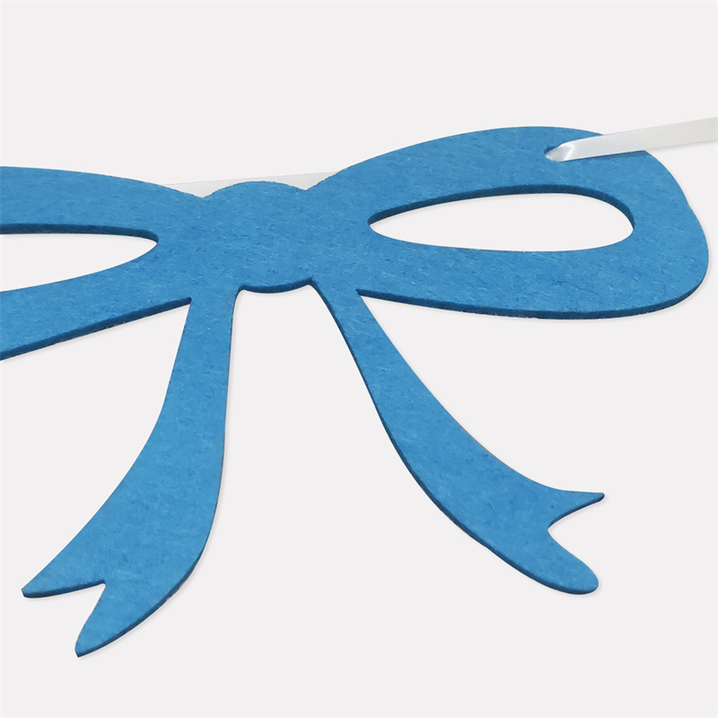 INS Nordic Felt Bowknot Garlan - Baby Nursery Garland のレビューと価格