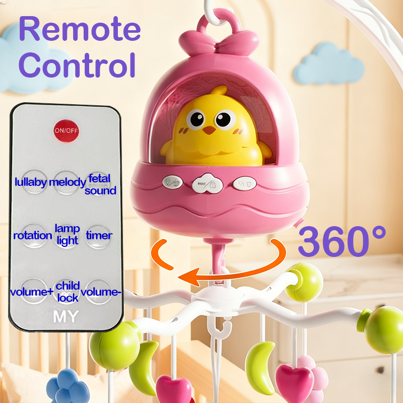 360° Bird Musical Remote Contr - Crib Mobile Musical のレビューと価格