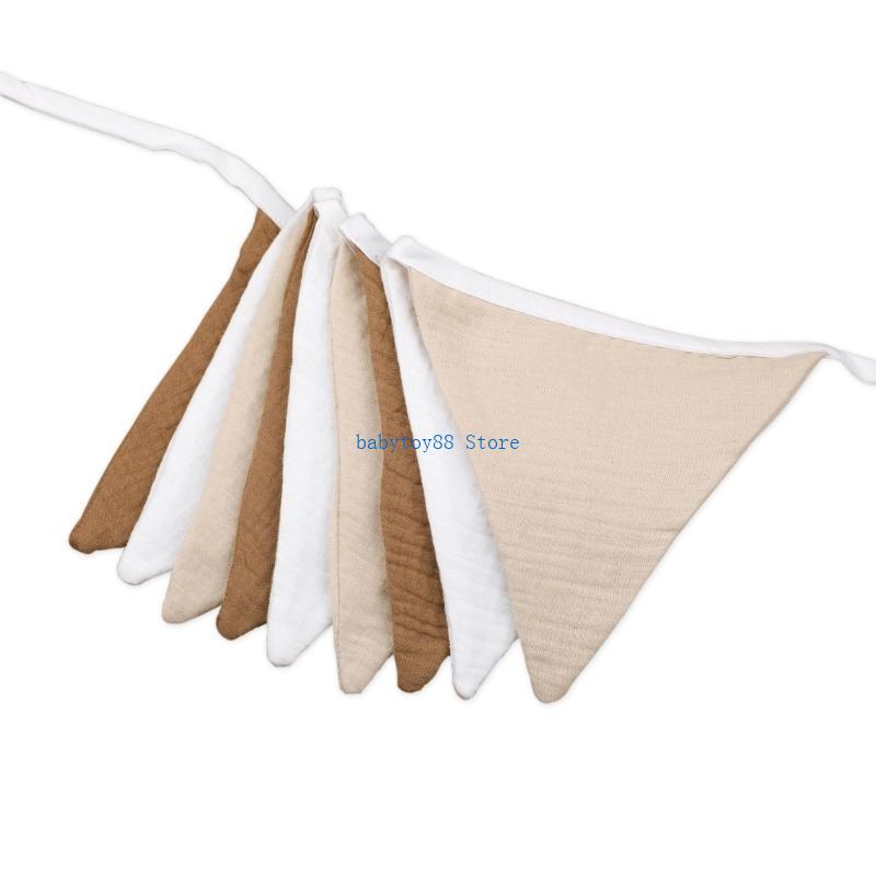 Y4UD Modern Triangle Garlands  - Baby Nursery Garland のレビューと価格