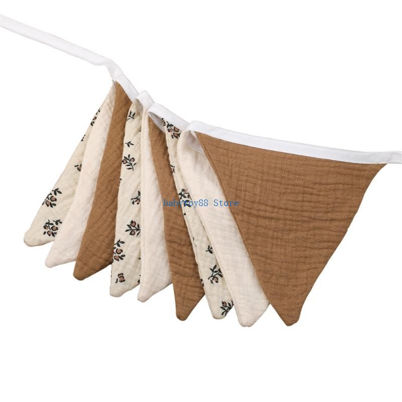 Y4UD Modern Triangle Garlands  - Baby Nursery Garland のレビューと価格