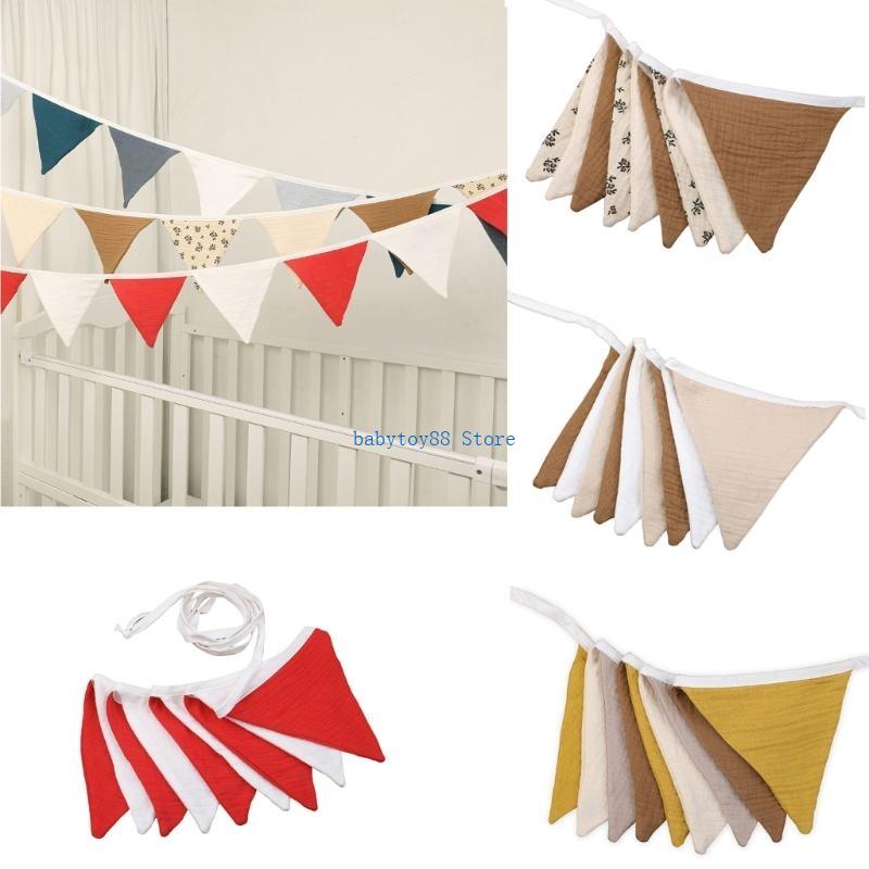 Y4UD Modern Triangle Garlands  - Baby Nursery Garland のレビューと価格