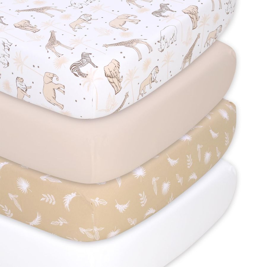 Peanutshell 4Pack Organic Fitt - Baby Nursery Crib のレビューと価格