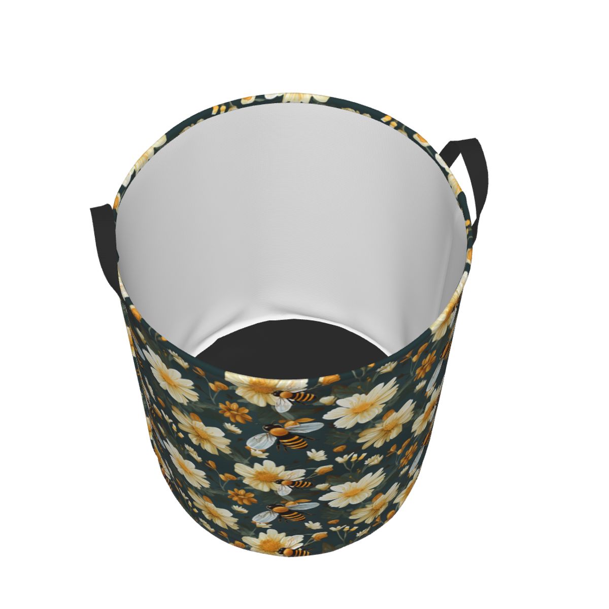 Honeycomb And Bee Pattern Laun - Baby Nursery Laundry Basket のレビューと価格
