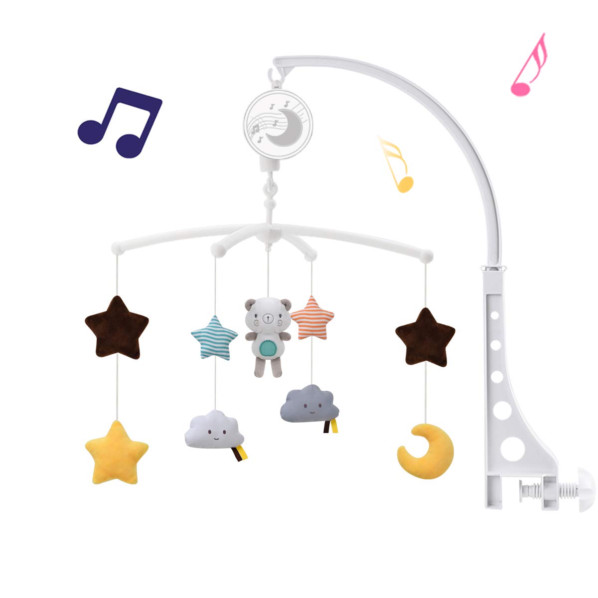 Baby Crib Mobiles Rattles Musi - Crib Mobile Musical のレビューと価格