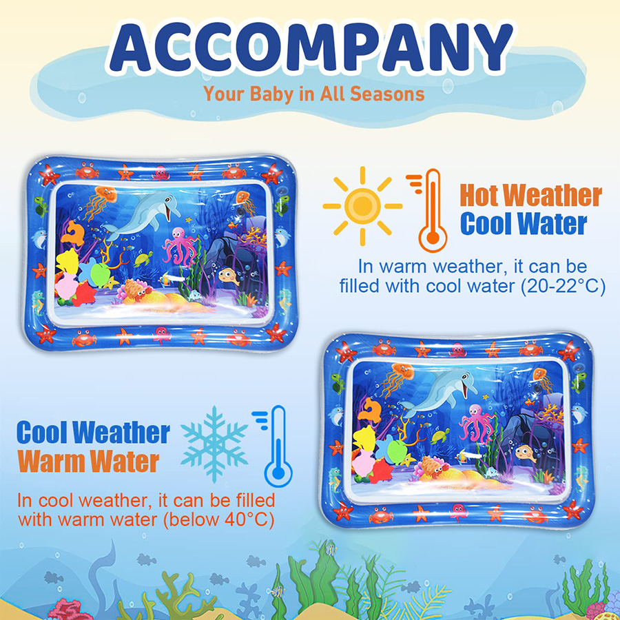 1pc Blue Dolphin Inflatable PV - Baby Nursery Cushion のレビューと価格