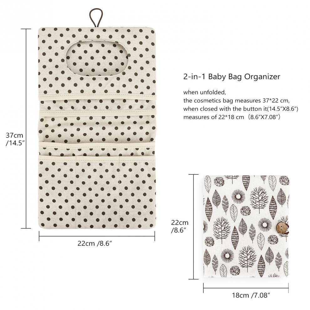 Waterproof Baby Diaper Storage - Diaper Caddy Organizer のレビューと価格