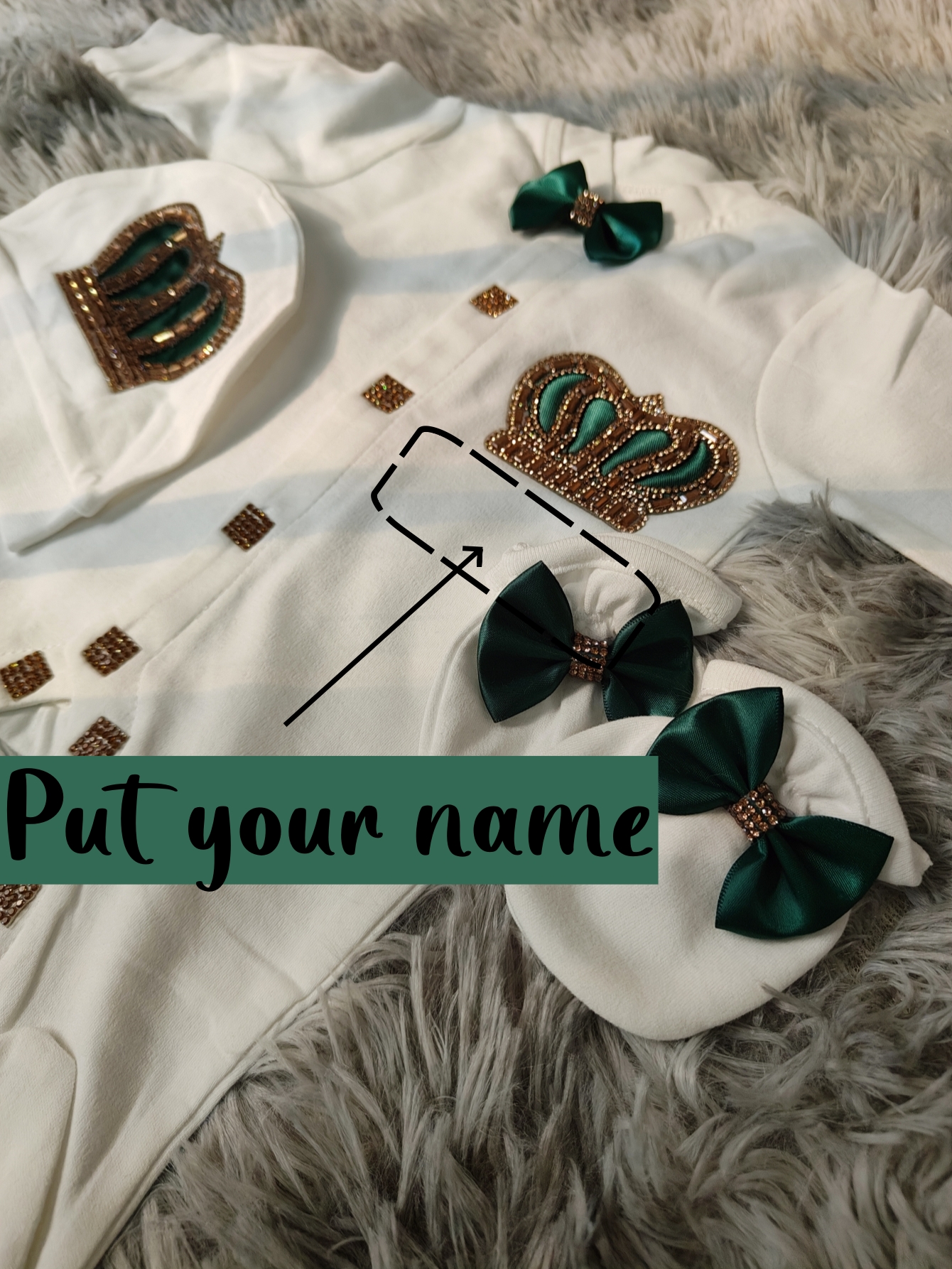 Dollbling Pearly Crown Emerald - Baby Nursery Outfits のレビューと価格