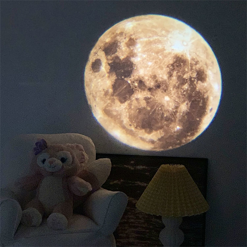 Aurora Moon Galaxy Projection  - Night Light Projector Stars のレビューと価格