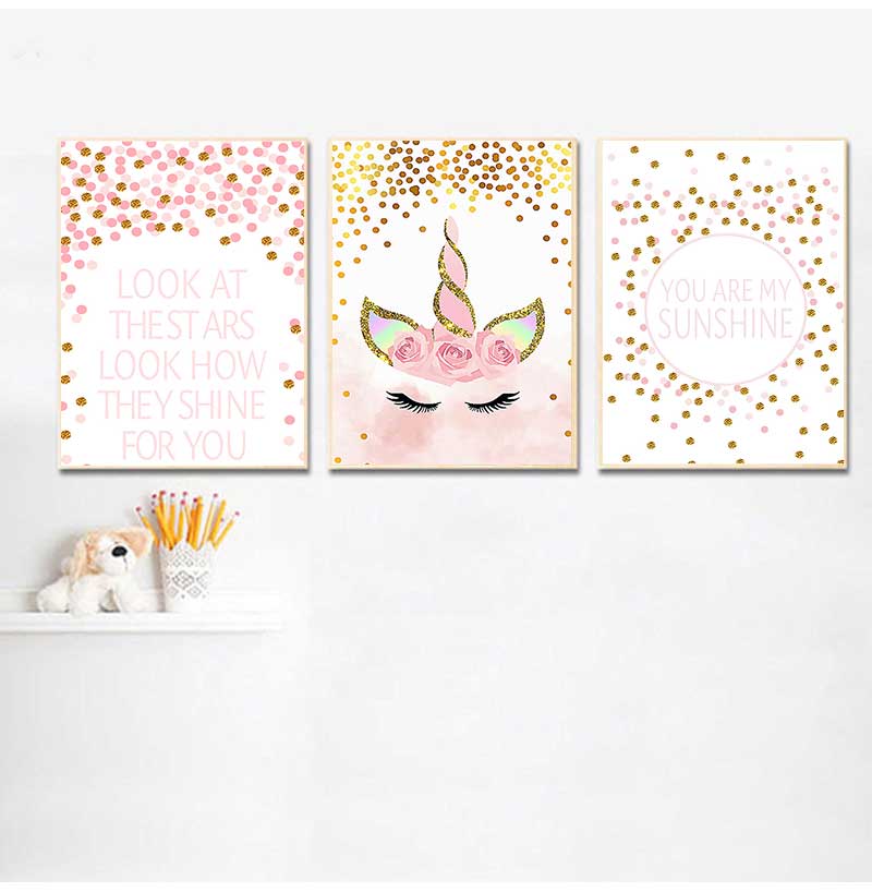 Decorative Picture Baby Girl B - Baby Nursery Quotes Wall Art のレビューと価格
