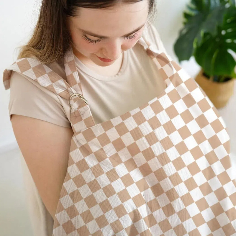 Muslin Breastfeeding Cover Por - Nursing Cover Breastfeeding のレビューと価格
