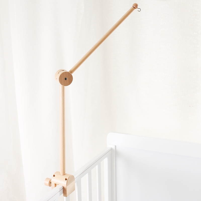 Baby Wooden Bed Bell Bracket M - Crib Mobile Musical のレビューと価格