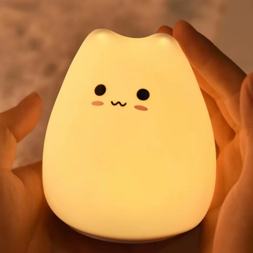 LED Nigh tlight 7 Colors Soft  - Baby Nursery Colors のレビューと価格