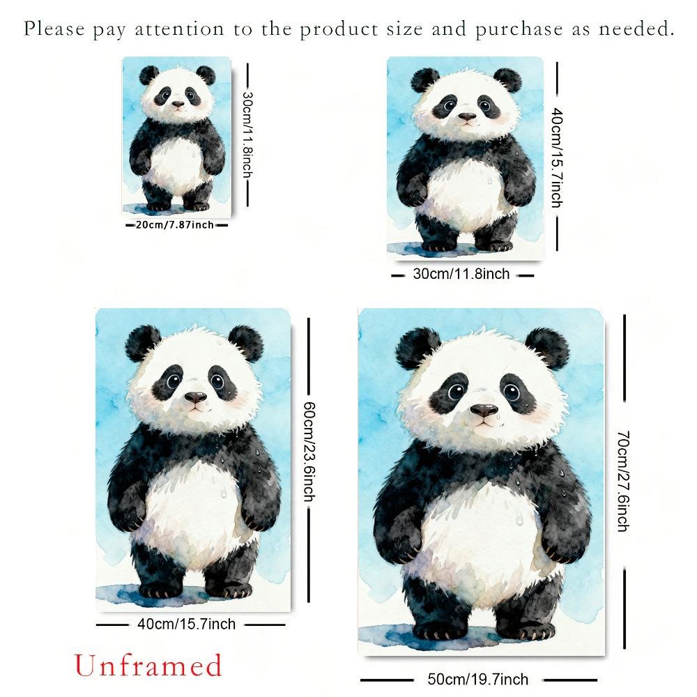 3pcs Personalized Panda Nurser - Baby Nursery Wall Art のレビューと価格