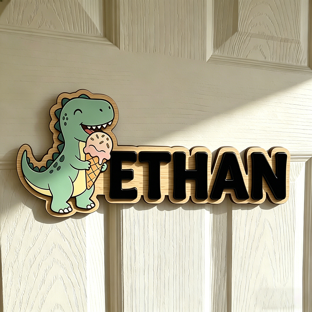 Whimsical Ice Cream Dinosaur C - Baby Nursery Usa のレビューと価格