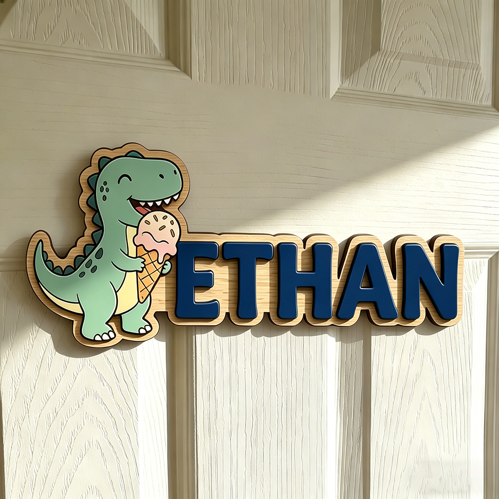 Whimsical Ice Cream Dinosaur C - Baby Nursery Usa のレビューと価格