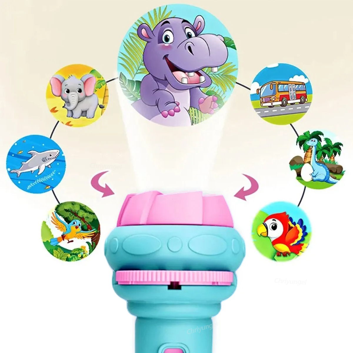 Kids Projector Torch with 10 S - Night Light Projector Stars のレビューと価格