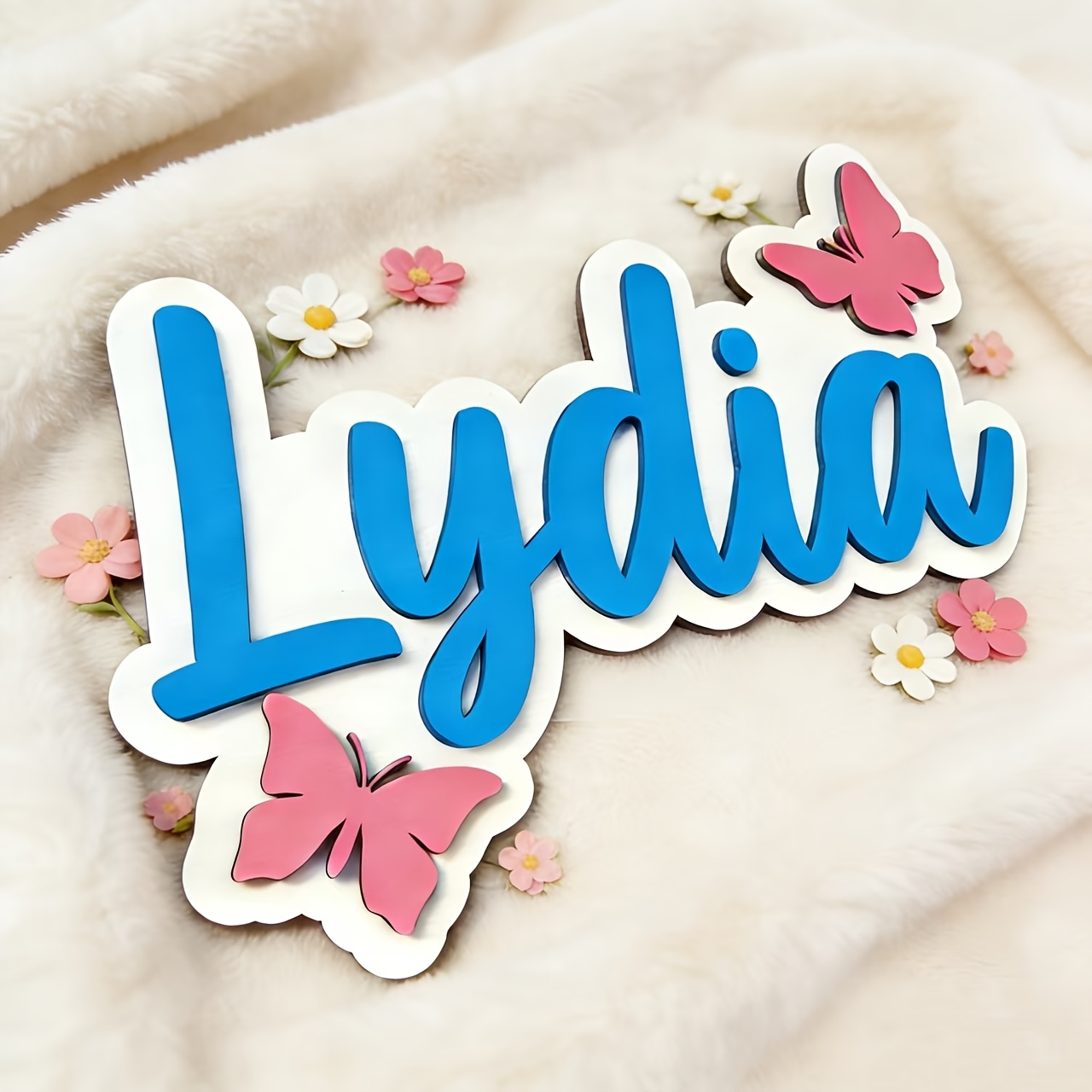 Personalized Blue & Pink Butte - Baby Nursery Usa のレビューと価格