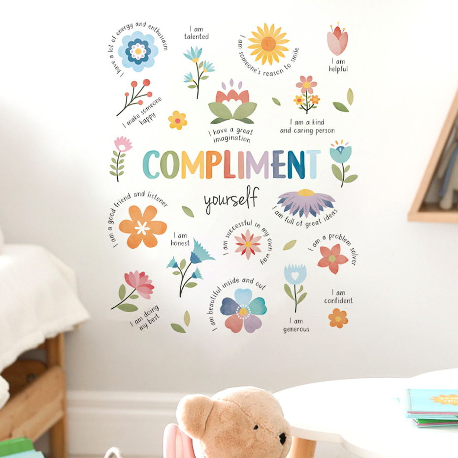 English colorful inspirational - Baby Nursery Quotes Wall Art のレビューと価格