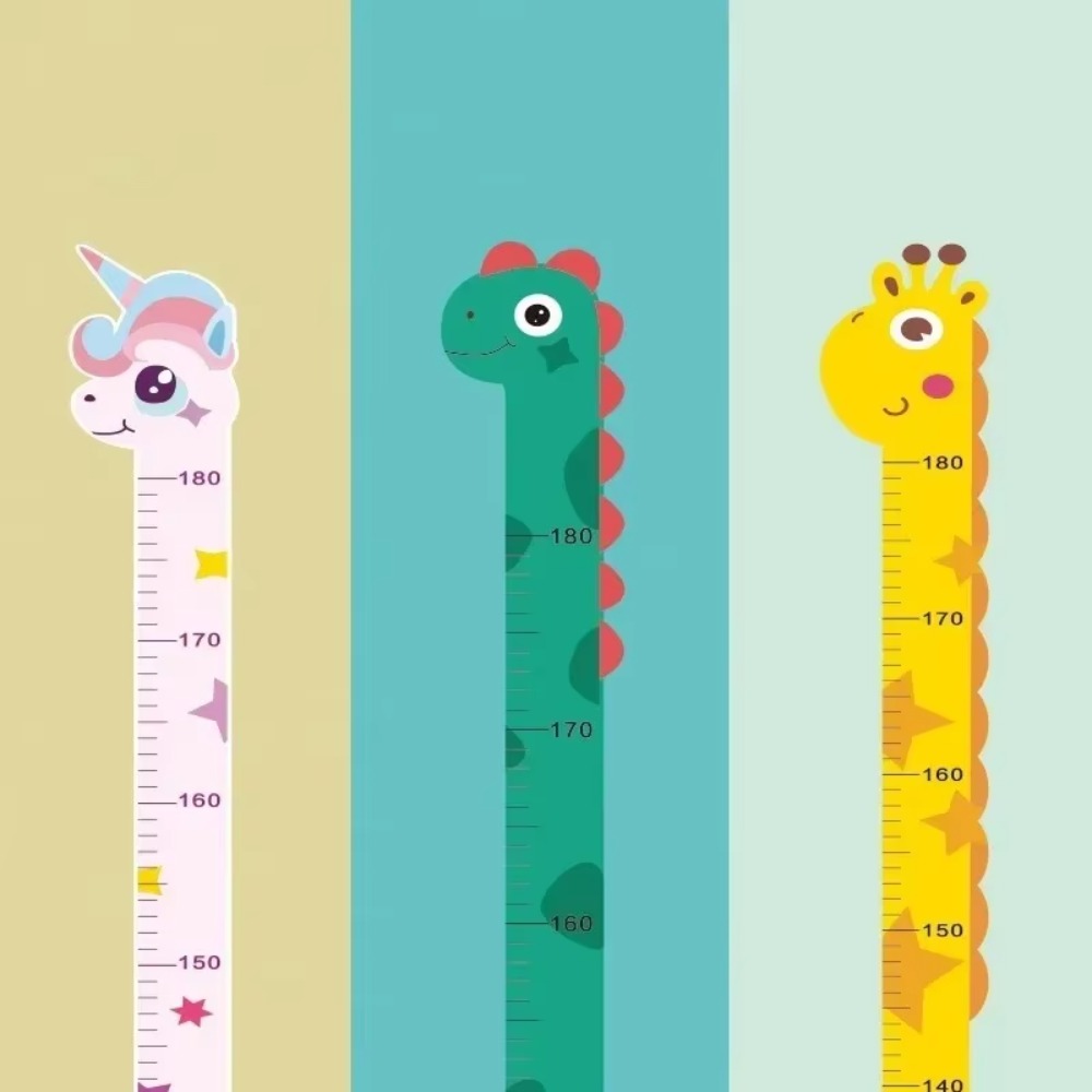 1pc Cartoon Animals Height Mea - Growth Chart Ruler のレビューと価格