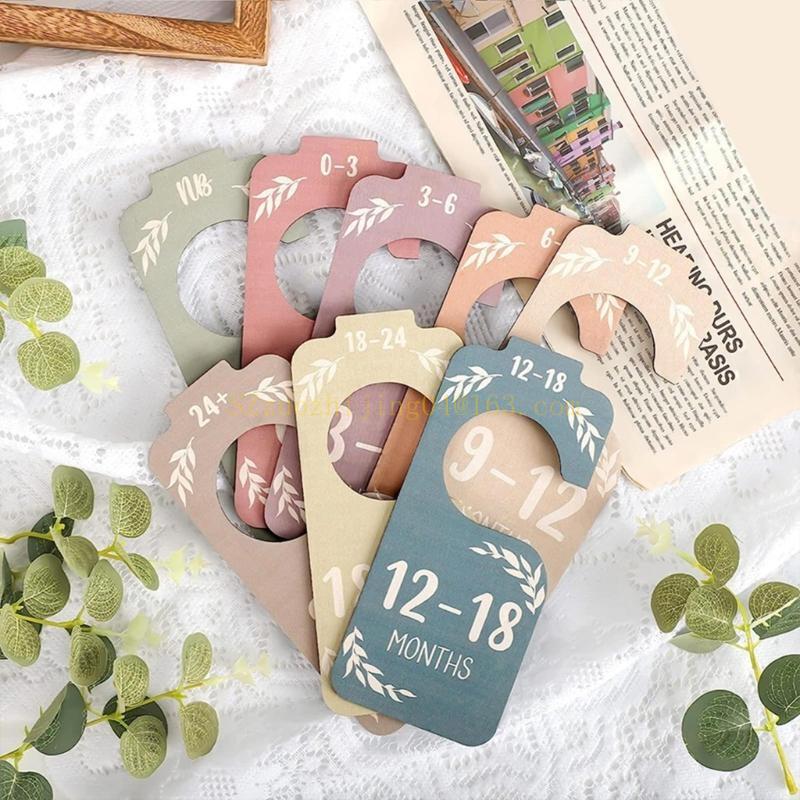 Set of 8 Baby Closet Wooden Di - Baby Nursery Design のレビューと価格