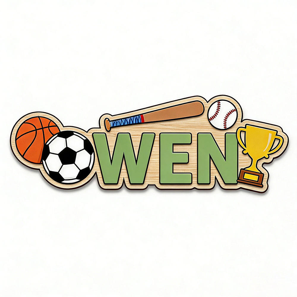 Custom Basketball Soccer Baseb - Baby Nursery Usa のレビューと価格