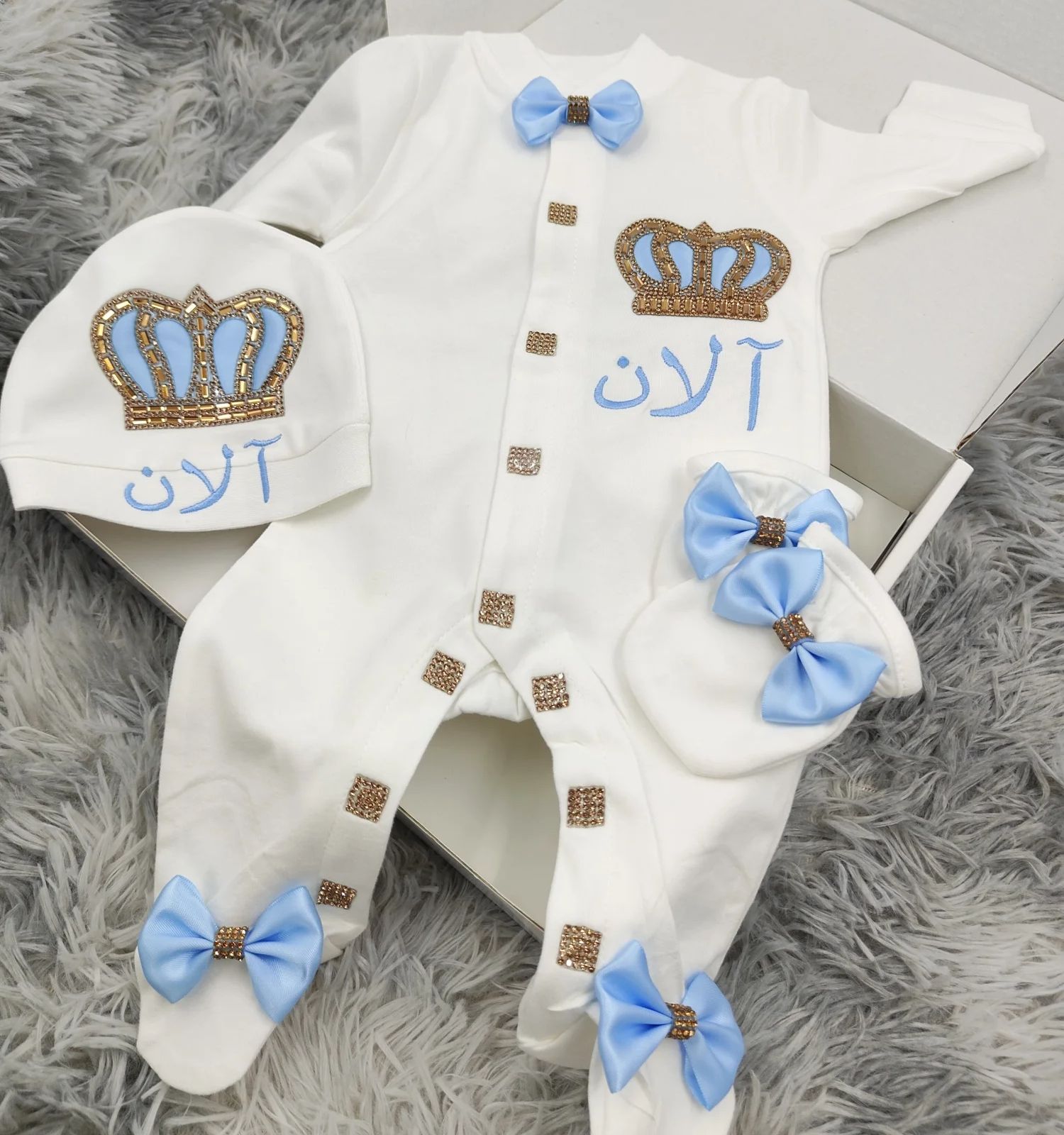 Dollbling Pearly Crown Onederf - Baby Nursery Outfits のレビューと価格