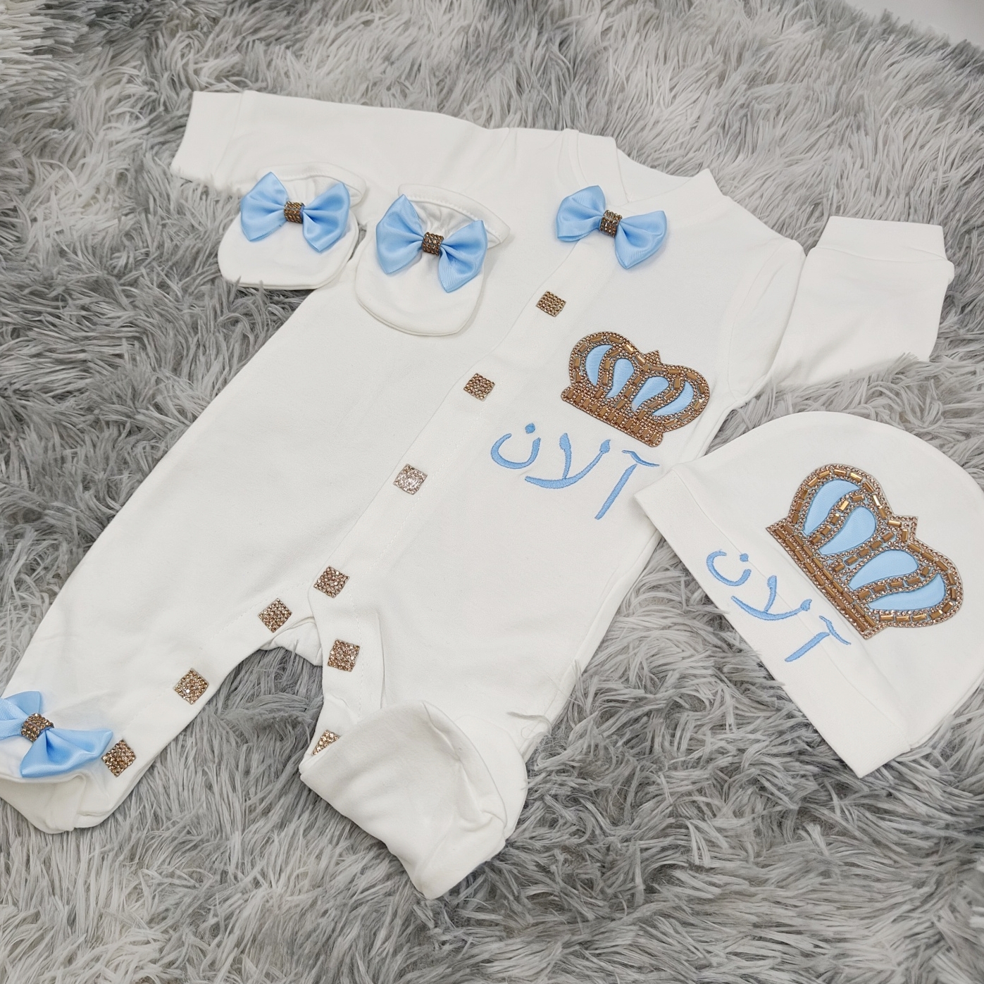 Dollbling Pearly Crown Onederf - Baby Nursery Outfits のレビューと価格