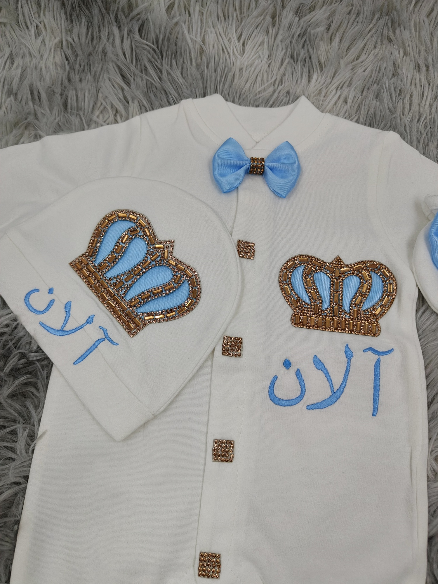 Dollbling Pearly Crown Onederf - Baby Nursery Outfits のレビューと価格