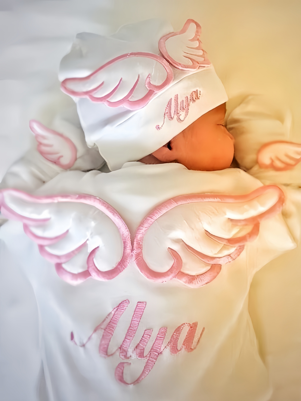 Dollbling 3pcs Embroidery Name - Baby Nursery Outfits のレビューと価格