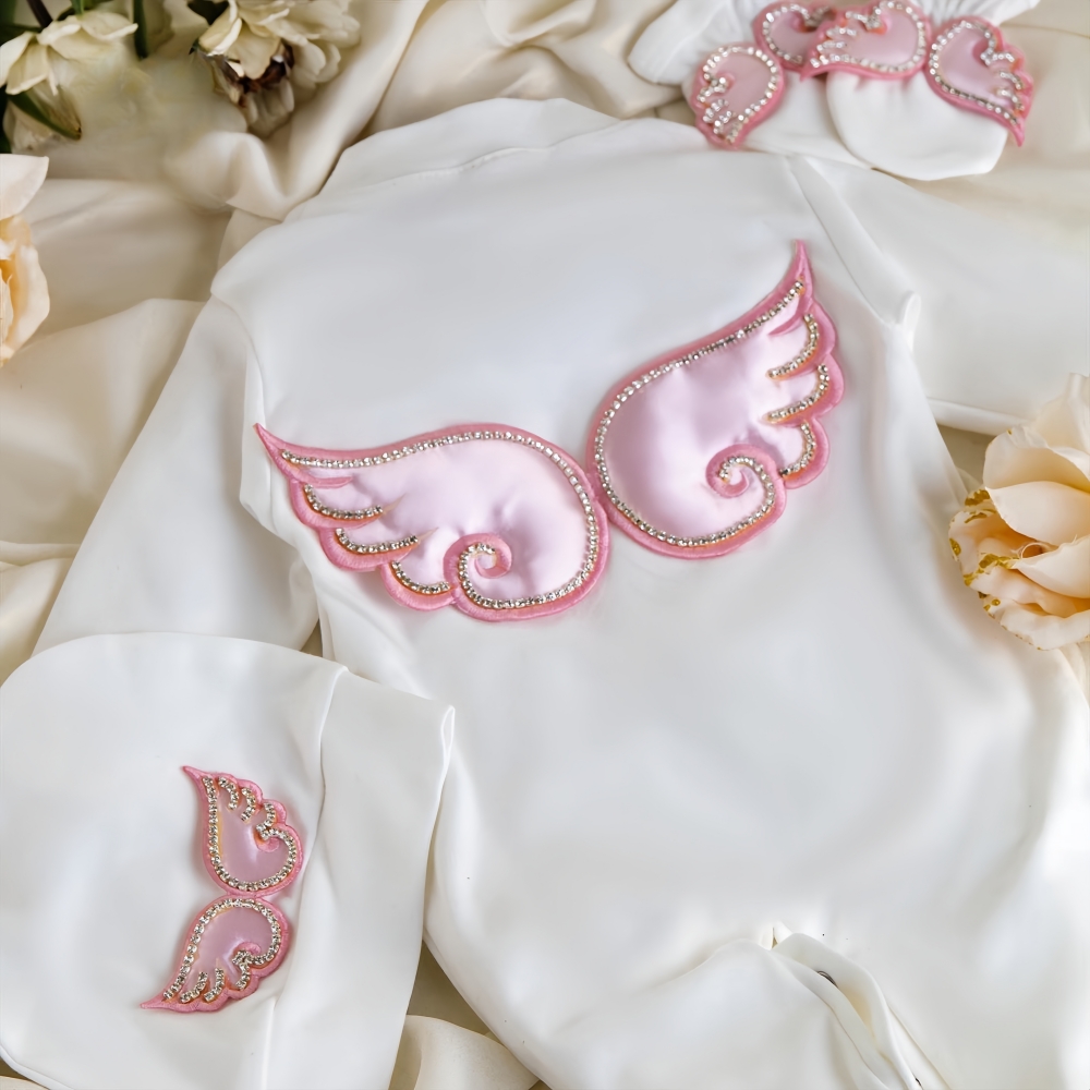 Dollbling 3pcs Embroidery Name - Baby Nursery Outfits のレビューと価格