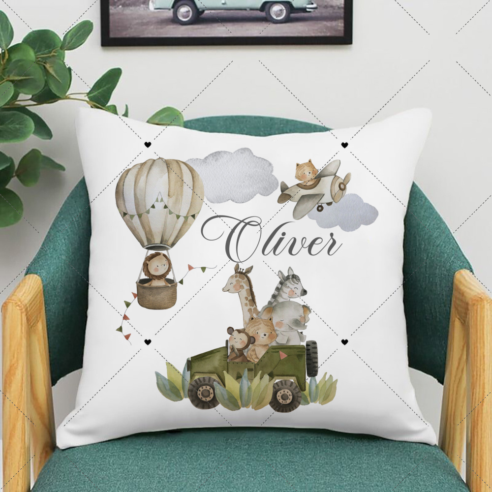 Personalised Woodland Animal P - Baby Nursery Cushion のレビューと価格