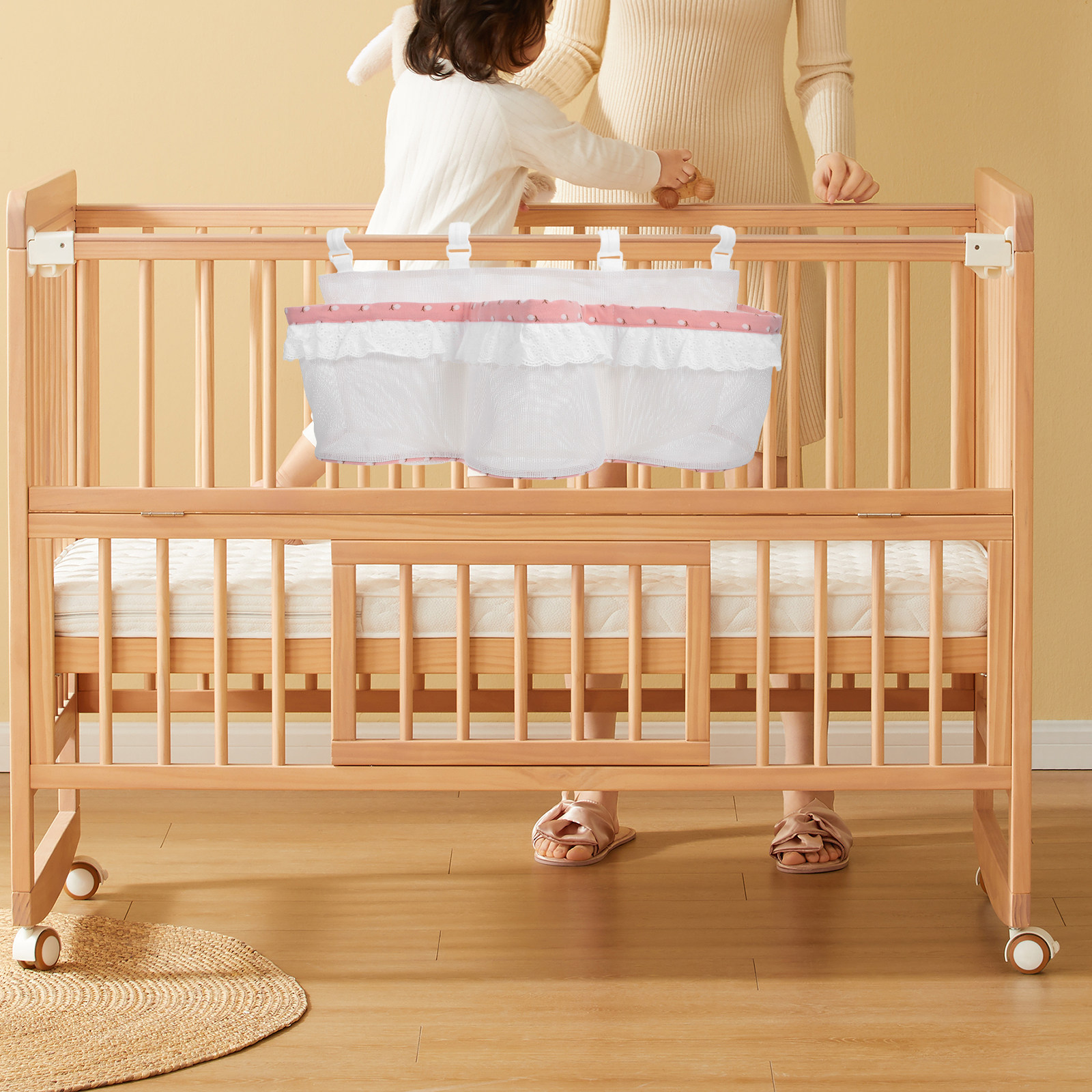 Baby Hanging Storage Bag 3-Poc - Baby Nursery Essentials のレビューと価格