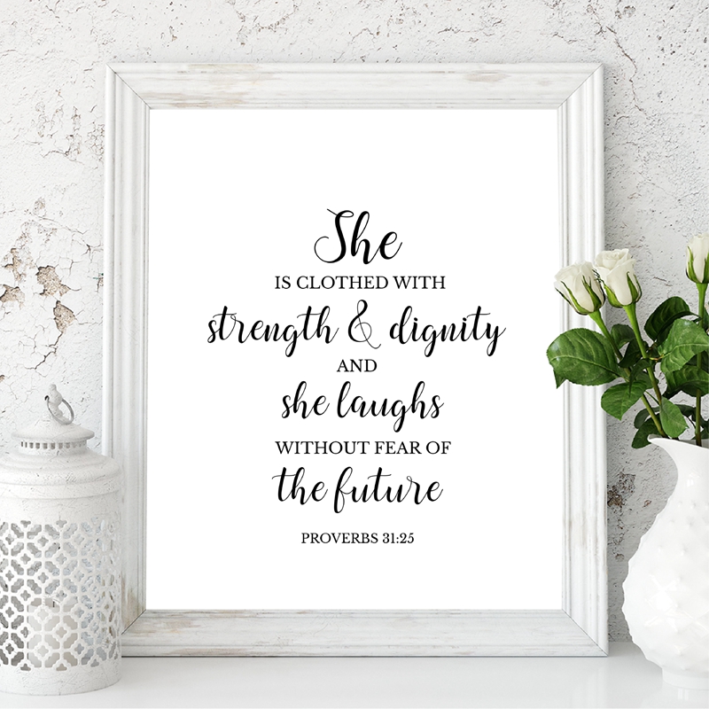 Bible Verses Quote Christian W - Baby Nursery Quotes Wall Art のレビューと価格