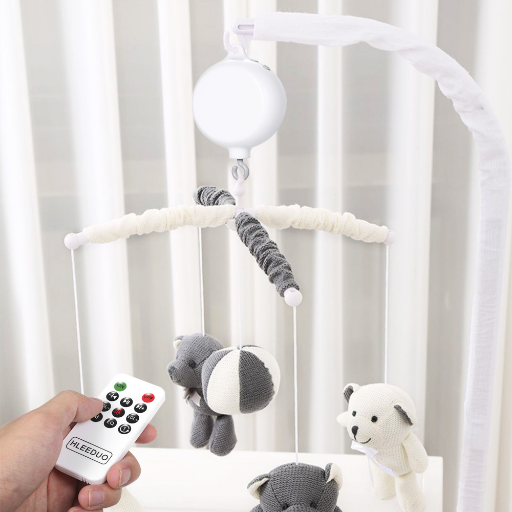 Rotary Baby Crib Bed Toy Music - Crib Mobile Musical のレビューと価格