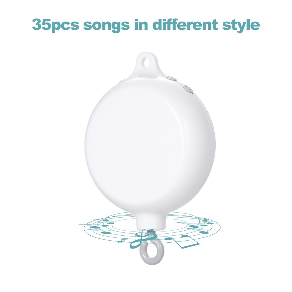 Rotary Baby Crib Bed Toy Music - Crib Mobile Musical のレビューと価格