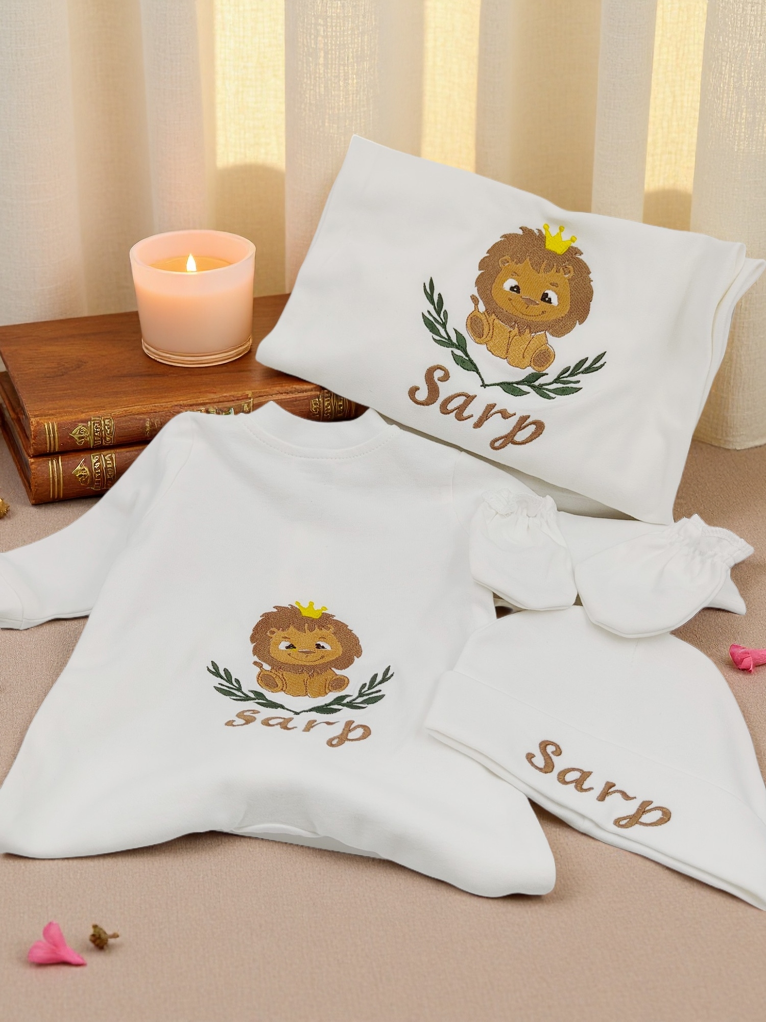 4pcs Newborn Baby Outfit Set E - Baby Nursery Outfits のレビューと価格