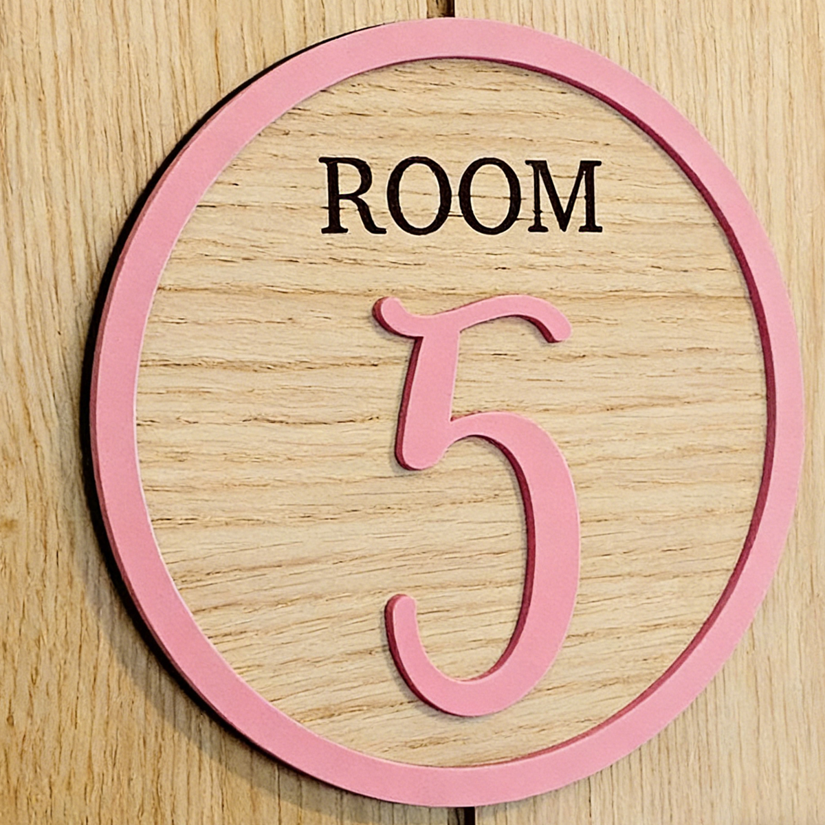 1Pc Cutom Pink Room Number Woo - Baby Nursery Usa のレビューと価格